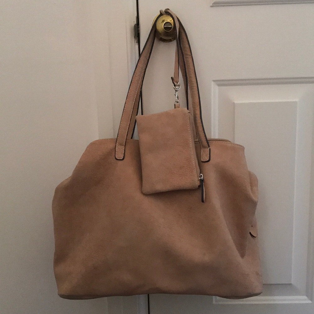 Free People Pink Tote Bag